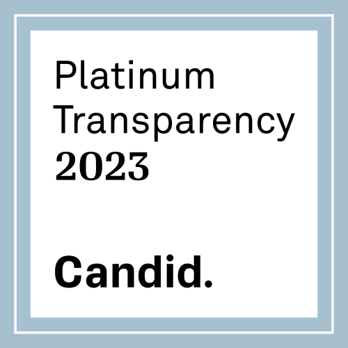2023 platinum transparency seal by candid dot org